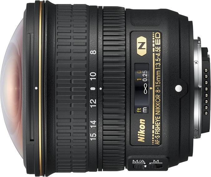Image du produit Nikon AF-S Nikkor 8-15mm f/3.5-4.5 E ED (Nikon F, Plein format)