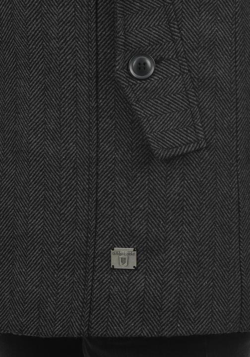 Immagine prodotto Indicode Brandan Cappotto Classico Di Lana Giacca Lunga Parka Invernale Da UomoCon Collo Alto (3XL)