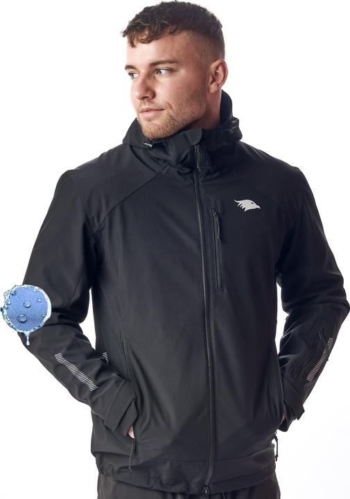 Valkental Funktionale & reflektierende Softshelljacke für Outdooraktivitäten - Herren (XXL)