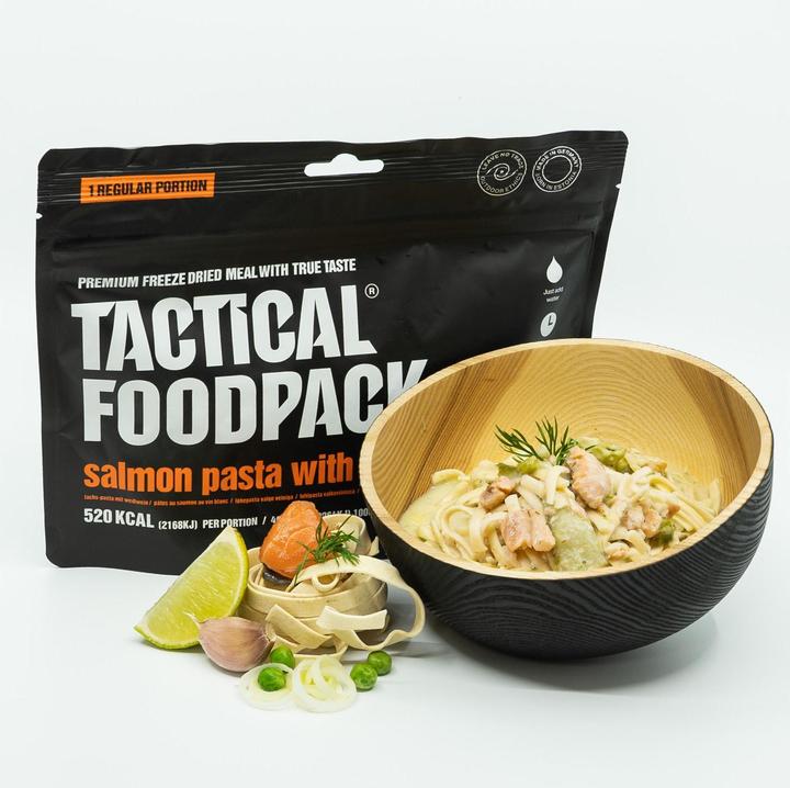Image du produit Tactical Foodpack Pâtes de saumon au vin blanc (105 g)