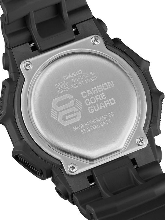 Actual product image Casio GD-010-1ER (Chronograph, 52 mm)