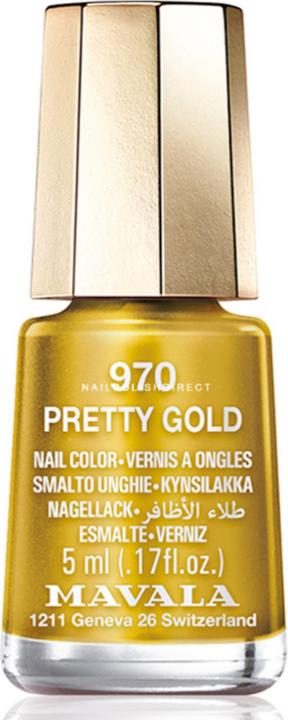 Produktbild Mavala Mini Color's Nagellack - Pretty Collection (Pretty Gold, Farblack)