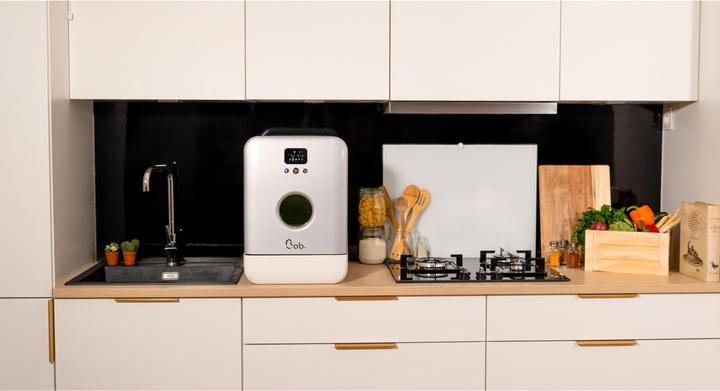 Image du produit Daan Tech Lave-vaisselle de table Bob blanc/argenté
