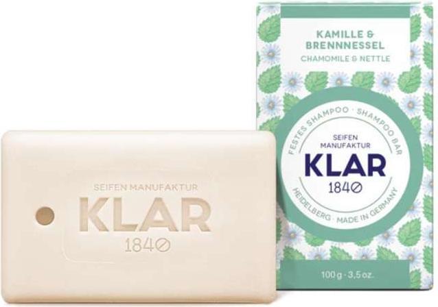 Produktbild Klar Festes Shampoo Kamille & Brennnessel (Festes Shampoo)