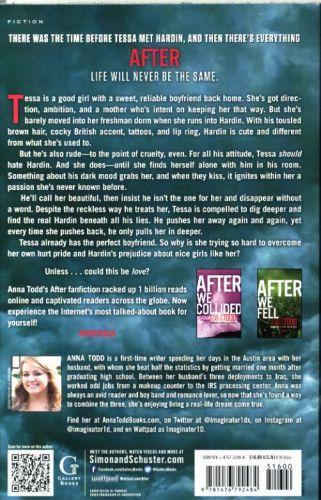 Image du produit After (Anglais, Anna Todd, 2014)
