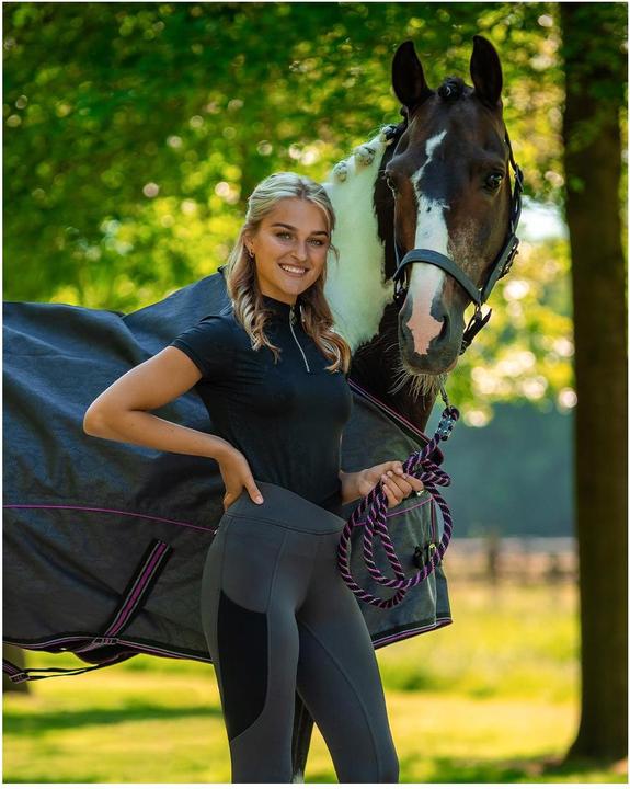 Actual product image Qhp Riding leggings Djune full seat ladies (40)