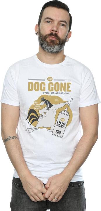 Actual product image Looney Tunes Mens Dog Gone Foghorn Leghorn Cotton T-Shirt (L)