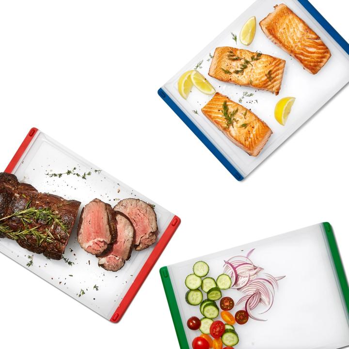 Produktbild OXO 3-Teiliges Schneidebrettset Für Den Alltag