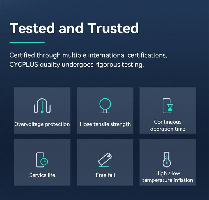 Productafbeelding Cycplus Luchtpomp A8