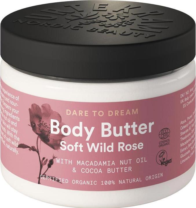 Produktbild Urtekram Body Butter Soft Wild Rose 150 ml (Körpercreme, 150 ml)