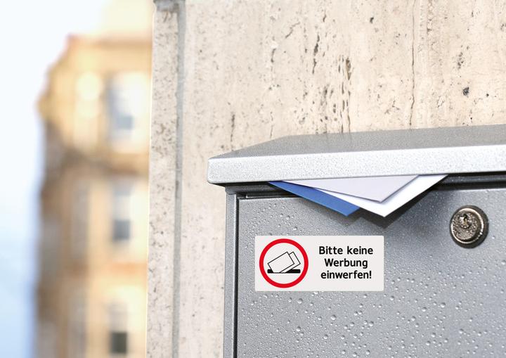 Actual product image HERMA Information labels