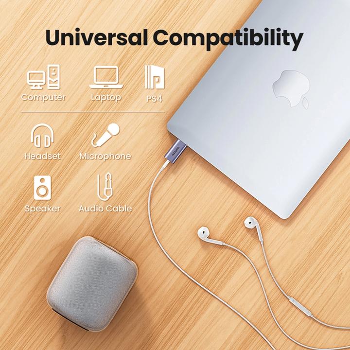 Immagine prodotto Ugreen USB 2.0 all'adattatore audio USB Sound Card Stick (USB)