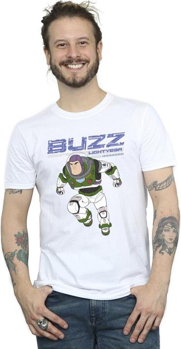 Immagine prodotto Disney Lightyear Buzz Jump To Action Maglietta Uomo (XXL)