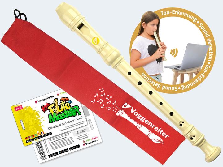 Produktbild Flute Master Blockflöte aus Kunststoff (Deutsch, Spanisch, Portugiesisch, Englisch)