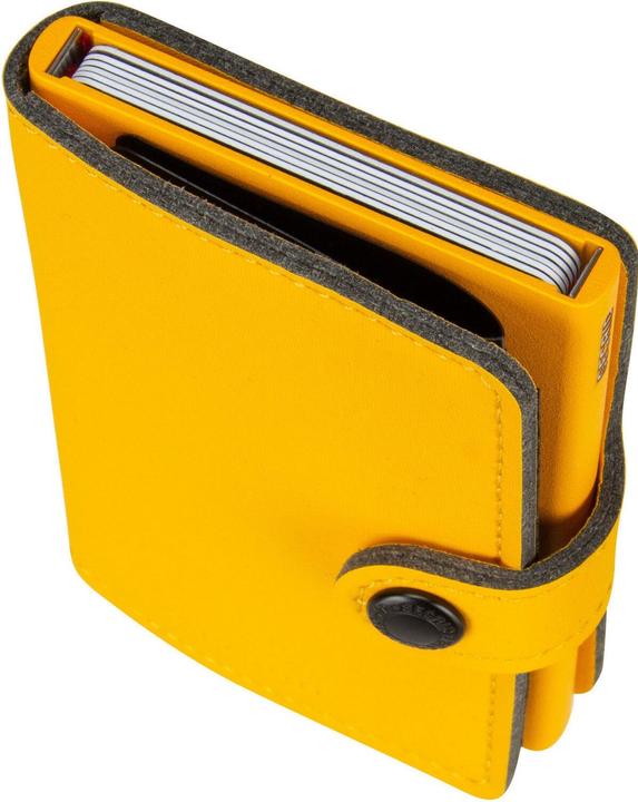 Actual product image Secrid Credit Card Case Miniwallet Yard Ochre
