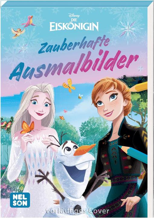Produktbild Disney Die Eiskönigin Zauberhafte Ausmalbilder
