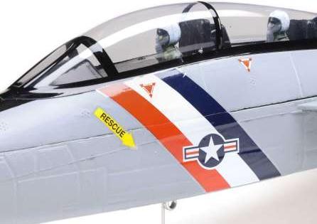 Actual product image E-Flite F-14 Twin 762mm Electric Motor Jet Model BNF Basic (Jet)