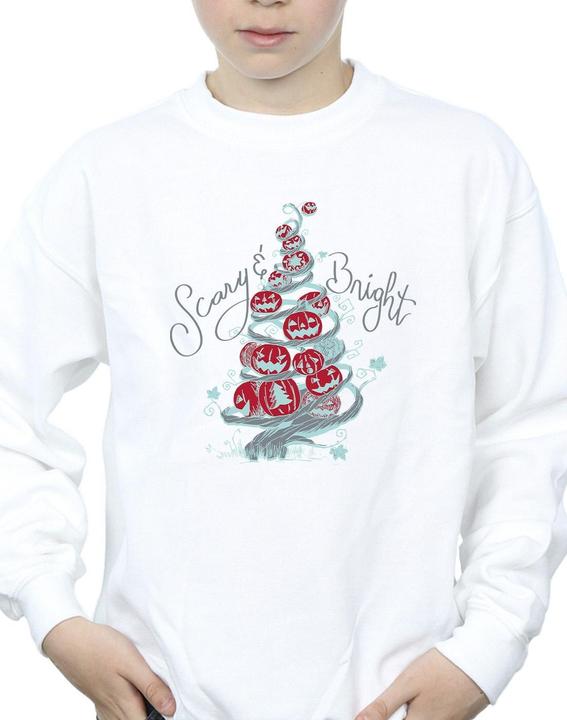 Image du produit Disney - Sweat THE NIGHTMARE BEFORE CHRISTMAS SCARY & BRIGHT - Garçon (152, 158)