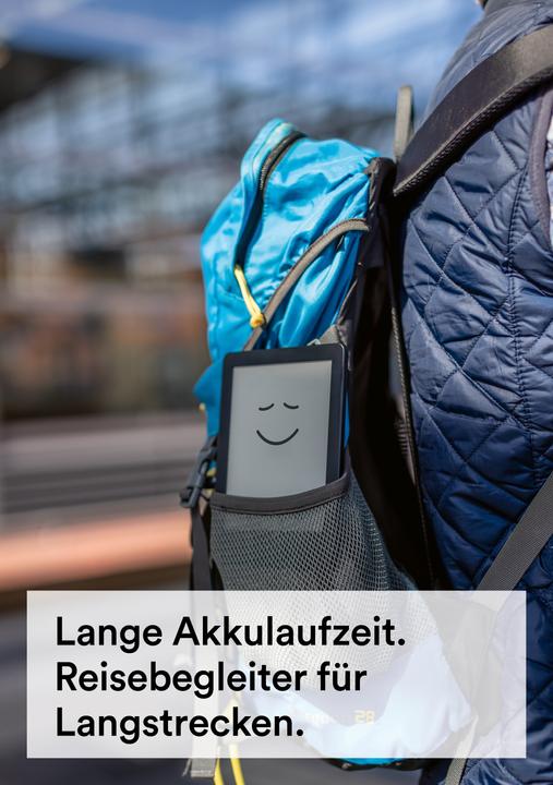 Productafbeelding tolino Glanskleur (6", 16 GB, Zwart)