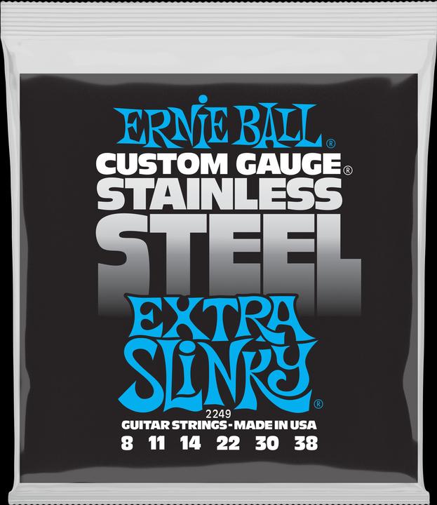 Ernie Ball Slinky inossidabile (6 x, Chitarra elettrica, 0.04")