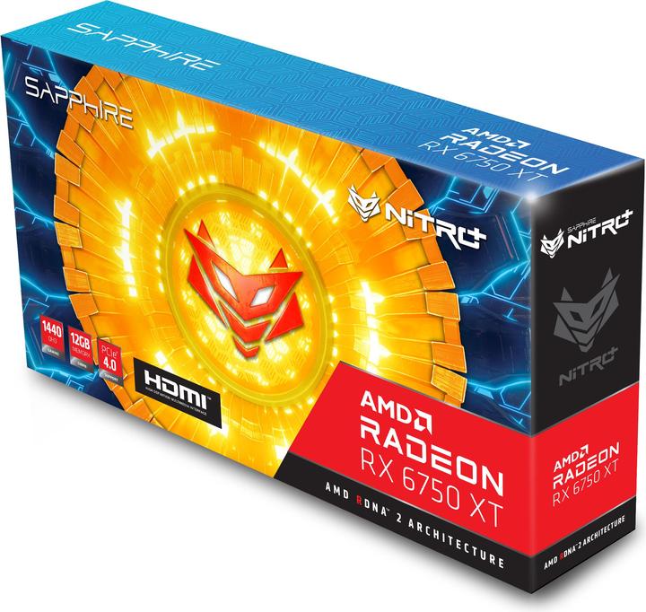 Immagine prodotto Sapphire Radeon RX6750XT Gaming OC Nitro+ (12 GB)