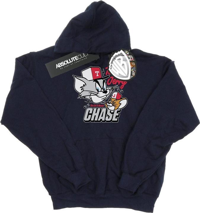 Immagine prodotto Tom & Jerry Cat & Mouse Chase Felpa con Cappuccio Donna (XXL)