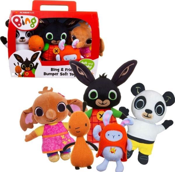 Actual product image Spectron Bing and Boyfriends soft toy set (35 cm)