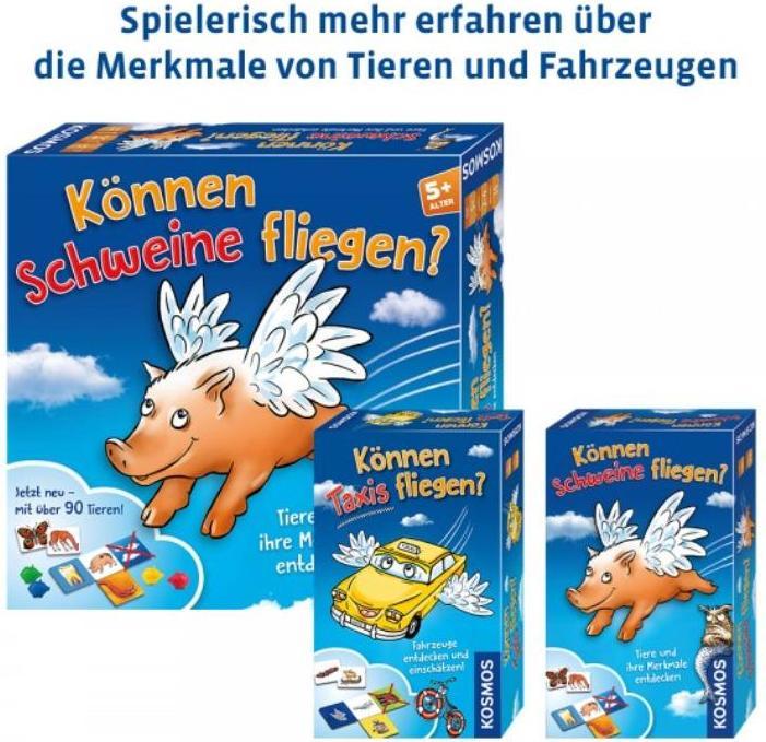 Productafbeelding Kosmos Kunnen varkens vliegen? (Duits)