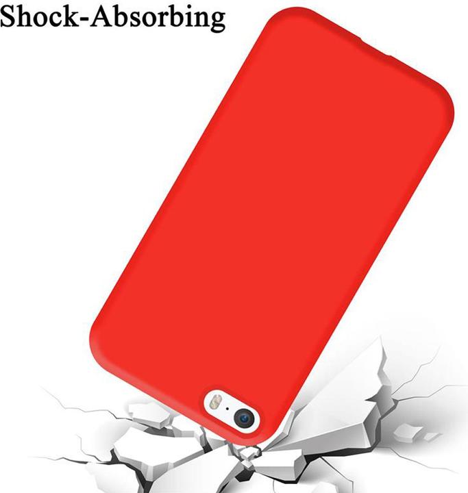 Immagine prodotto Cadorabo Copertura della cassa del silicone liquido TPU (Apple iPhone 5)