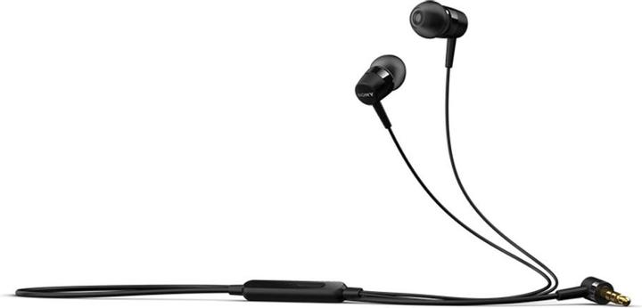 Actual product image Sony MH750 headset in ear (Cable)