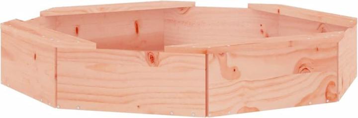 Actual product image VidaXL Sandkasten mit Sitzen Achteck Massivholz