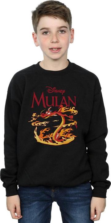 Produktbild Disney Mulan Mushu Dragon Fire Sweatshirt Jungen (140, 146)