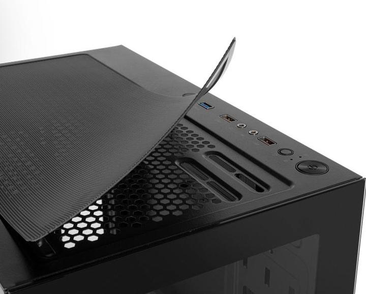 Actual product image Nox Torre Atx Hummer Vision Negro (ATX, mATX)
