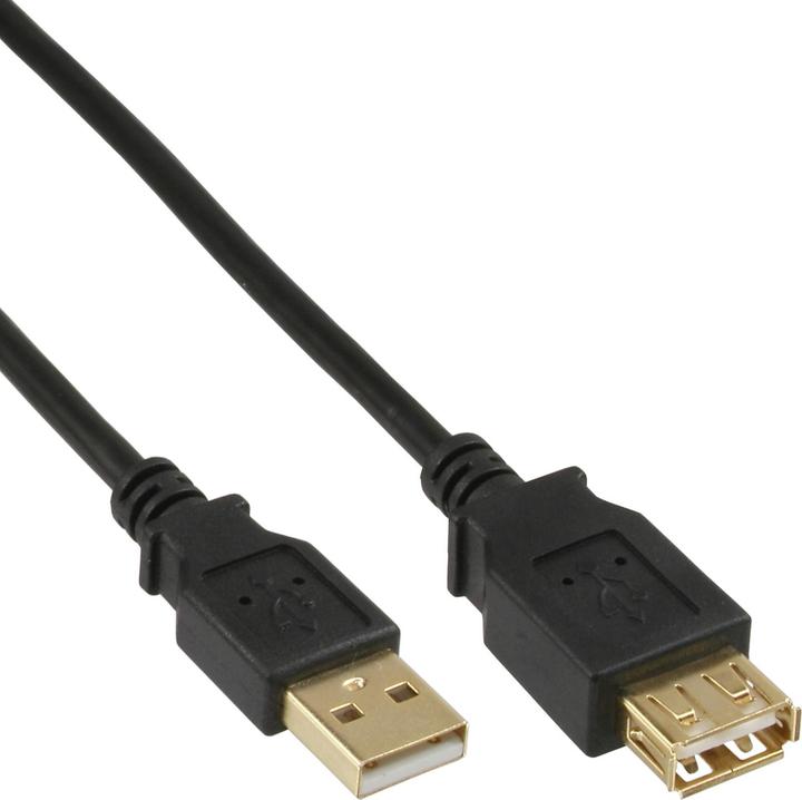 InLine USB A — USB A (0.50 m, USB 2.0)