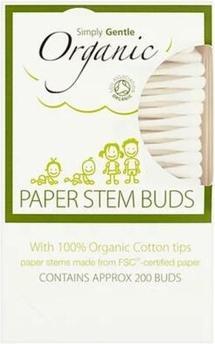 Image du produit Simply Gentle Coton-tige bio 200 bourgeons