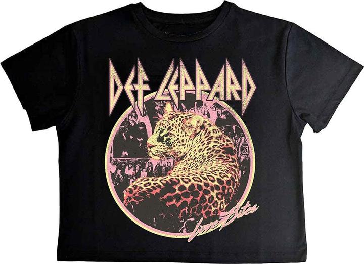 Def Leppard Love Bites Kurzes Top