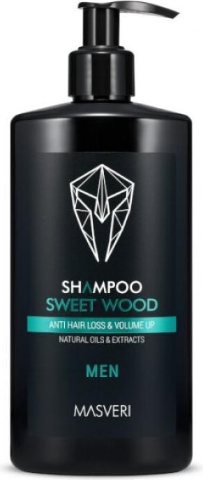 Actual product image Masveri Sweet Wood, Paraben-Free, Hair Shampoo, Anti-Hair Loss, 250ml (250 ml, Liquid shampoo)