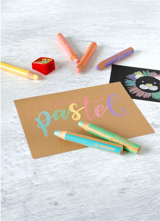 Actual product image STABILO woody 3 in 1 (Pastel shades, 6 x)
