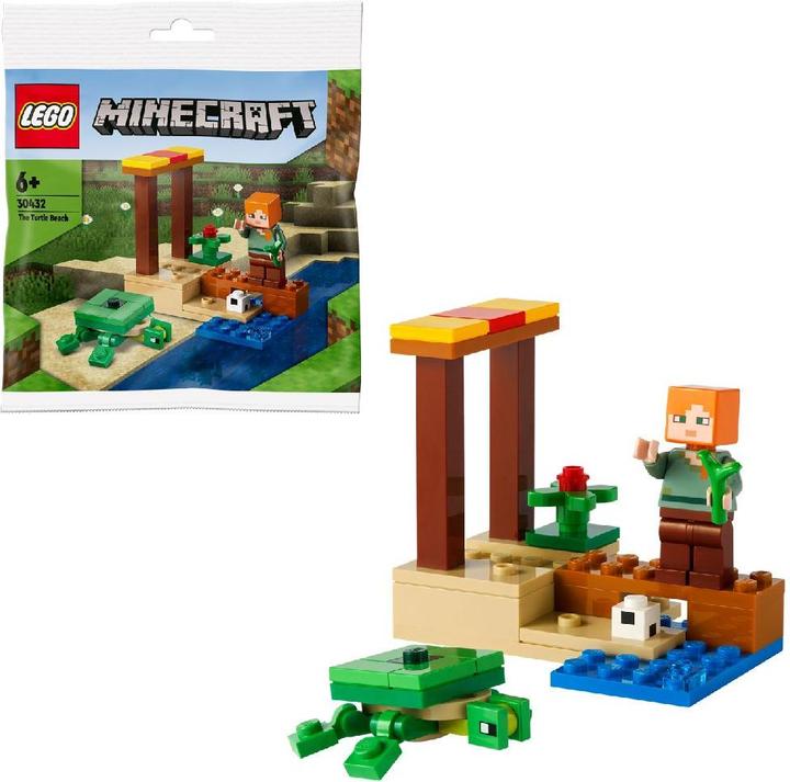 Immagine prodotto LEGO Turtle Beach (30432, LEGO Minecraft)