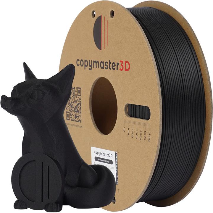 Immagine prodotto Copymaster3D PLA Carbon Filament for 3D Printer, 1.75 mm, Ash (Carbonio, 1.75 mm, 1260 g)
