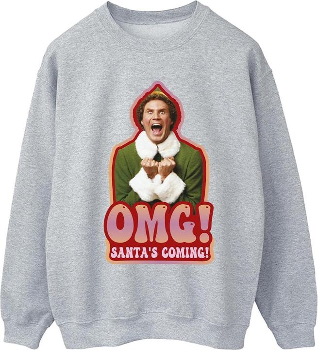 Image du produit Elf - Sweat SANTA'S COMING - Femme (XXL)