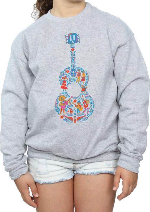 Produktbild Disney Coco Guitar Pattern Sweatshirt Mädchen (152, 158)