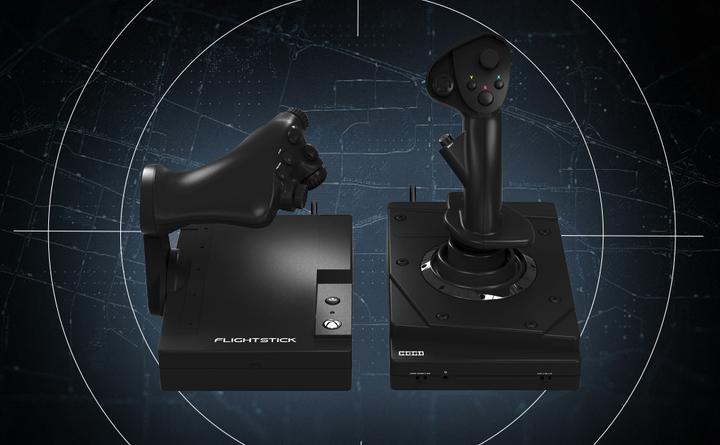 Actual product image HORI HOTAS Flight Stick (PC, Xbox Series X, Xbox Series S, Xbox One S)