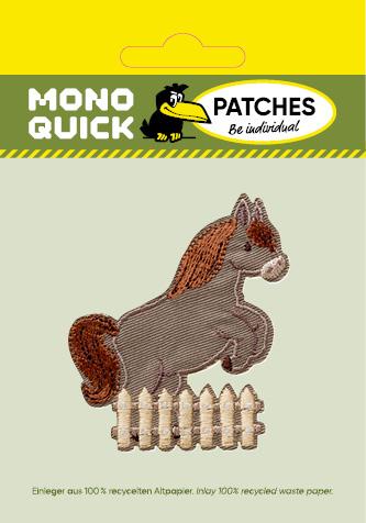 Actual product image Mono Quick Pferd grau mit Zaun (1 x)