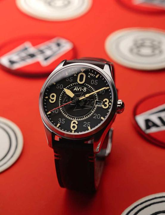 Actual product image AVI-8 AV-4090-08 (Pilot watch)