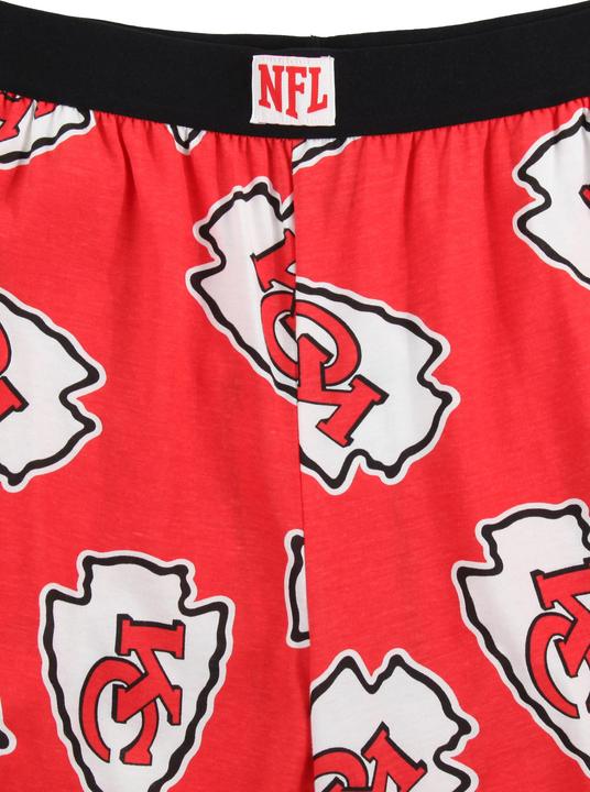 Actual product image Recovered NFL - Kansas City Chiefs - KC Logo Red Loungepant L (L)