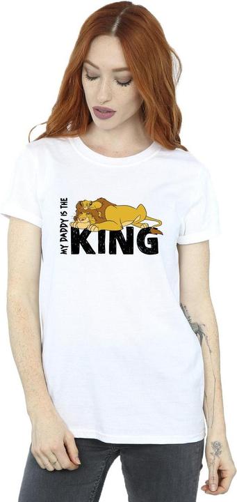 Immagine prodotto Disney The Lion King Daddy Is King Maglietta Ampia Donna (L)