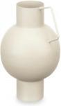 Image du produit Giftdecor vase convexe en acier crème pastel (1 x)