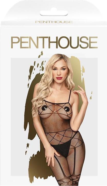Produktbild Penthouse Lingerie Firecracker - Crotchless bodystocking with spaghetti straps - (M/L)