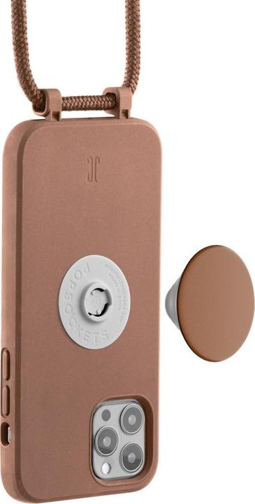 Actual product image Just Elegance JE PopGrip Case f. iPhone 12 Pro Max 6,7? (Brown Sugar AW/SS (Apple iPhone 12 Pro Max)
